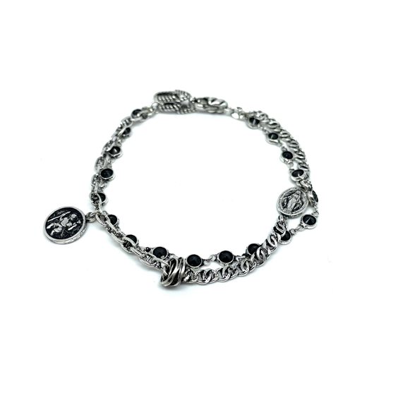 Bracciale Giacomo Burroni Uomo in Argento MBC0070 - MBC0070